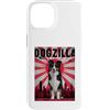 Border Collie Puppy Lover PS Custodia per iPhone 14 Divertente retrò giapponese Dogzilla Border Collie amante dei cani