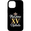 Mis Quince Nathalie Tees Custodia per iPhone 15 Mis Quince Nathalie 15 Quinceanera Messicano Compleanno XV Festa
