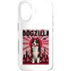 Bernese Mountain Puppy Lover PS Custodia per iPhone 17 Divertente Retro Giapponese Dogzilla Bernese Mountain Dog Amante