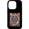 TOKYO WAVES Oni Mask Designs Custodia per iPhone 14 Pro Yokai Oni Maschera Diavolo Giapponese Demone Tattoo Oni Mask