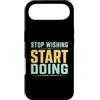 Action Mindset Fitness Custodia per iPhone Air Smetti di desiderare inizia a fare motivazione in palestra