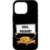 Emotional Robotics Custodia per iPhone 16 Pro Robot Abbraccio Richiesta Segno Carino Bizarre