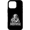 Ancient Greek Philosophy Aristotle Icon Custodia per iPhone 16 Pro Ritratto filosofo greco antico di Aristotele