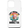 Retro Pig I Can't Imagine Life Without B Custodia per iPhone 12 Pro Max Simpatico maiale retrò Non riesco a immaginare la vita senza Bubble Tea