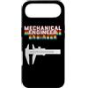 Funny Mechanical Engineering Gift Custodia per iPhone Air Strumento per ingegnere meccanico Retro Rainbow Engineering Caliper