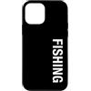 Funny Fishing Tees & Gifts Custodia per iPhone 12 mini Pesca verticale