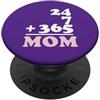 Miftees Mothers Day Tees Mamma 365 PopSockets PopGrip Adesivo