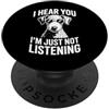 Bedlington Terrier Fun Bedlington Terrie Cane Bedlington Terrier divertente Bedlington Terrier PopSockets PopGrip Adesivo