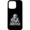 Ancient Greek Philosophy Aristotle Icon Custodia per iPhone 15 Pro Max Ritratto filosofo greco antico di Aristotele