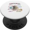 Eye Structure Diagram Visione umana Scienza Cute Eye Anatomia Anatomia Nerd Grafica PopSockets PopGrip Adesivo