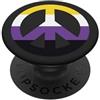 Peace Sign Non Binary Flag Tees Bandiera non binaria segno di pace PopSockets PopGrip Adesivo