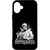 Ancient Greek Hippocrates Doctor Philoso Custodia per iPhone 16 Plus Ippocrate Antica Medicina Greca Medico Icona