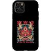 TOKYO WAVES Oni Mask Designs Custodia per iPhone 11 Pro Maschera giapponese del diavolo Yokai del diavolo Hannya Giappone Oni