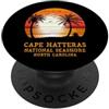 CAPE HATTERAS NORTH CAROLINA SOUVENIRS Cape Hatteras National Seashore North Carolina Vintage Sun PopSockets PopGrip Adesivo