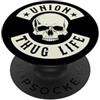Union Rights Solidarity Gifts T Shirts & Mens Womens Skull Retro Vintage Pro Union Thug PopSockets PopGrip Adesivo