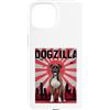 Boxer Puppy Lover PS Custodia per iPhone 15 Divertente retrò giapponese Dogzilla Boxer amante dei cani