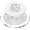 Teacher Retirement 2026 Funny Summer Bre Pensionamento 2026 Insegnante Vita Estate Per Sempre PopSockets PopGrip per MagSafe
