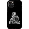 Ancient Greek Math Geometry Philosopher Custodia per iPhone 11 Pro Teorema di Pitagora Matematica Insegnante Geometria Algebra