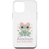Cute Kawaii Anxious Frog Pastel Aestheti Custodia per iPhone 12 mini Amante della rana pastello Kawaii ansioso ma adorabile