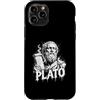 Ancient Greek Philosophy Plato Aesthetic Custodia per iPhone 11 Pro Platone Greco Antico Filosofo Ateniese Pensatore