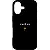33ANDME Jesus King Christian Faith minim Custodia per iPhone 17 PNEUMA Citazione greca Spirito Soffio Vitale con croce Gesù