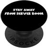 Cybersecurity Designs by Fasaza Sicurezza informatica Supporto IT Ingegnere di sicurezza IT Joke Linux PopSockets PopGrip Adesivo