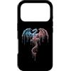 Paint Dripping Patriotic 4th of July US Custodia per iPhone 17 Pro Dragon Fantasy Bandiera americana USA Drip Graffiti Patriottismo