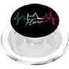 Firenze Skylines per gli italiani e i Fl Firenze Skyline Italia Battito del Cuore Amo Firenze PopSockets PopGrip per MagSafe
