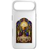 Holy Art Custodia per iPhone Air Opera d'arte a mosaico gotico cattolico calice ed eucaristia