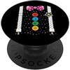 Costume Da Clown Carnevale Costume Da Clown Carnevale Da PopSockets PopGrip Adesivo