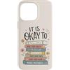 Books Over People Co Custodia per iPhone 14 Pro Max Va bene sentire i tuoi sentimenti leggere i libri