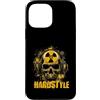 Dark Techno Rave Love Custodia per iPhone 13 Pro Max Hardstyle Skull con cuffie | Musica & Festival Design