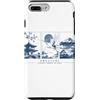 Red Sun Society Custodia per iPhone 7 Plus/8 Plus Giappone Monte Fuji Torii Porta Tramonto Paesaggio Giapponese