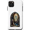 Holy Art Custodia per iPhone 11 Pro Max Nostra Signora Di Lourdes Grotta Mariana Mosaico Sacro Arte Fede