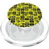 Cassette Tapes Retro 80s Apparel & Ideas Nastri audiocassette musica anni '80 PopSockets PopGrip per MagSafe