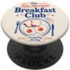 Sunday Line Studio Breakfast Club Mattina Lenta Brunch Amante Uova Toast PopSockets PopGrip Adesivo