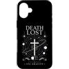 Stone Rolled Faith Studio Custodia per iPhone 16 Plus La morte ha perso la sua gravità Celeste Cristiana Croce Design