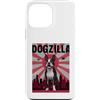 Boston Terrier Puppy Lover PS Custodia per iPhone 13 Pro Max Divertente retrò giapponese Dogzilla Boston Terrier amante dei cani