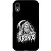 Mythic Greek Titan Kronos Scythe Lord Custodia per iPhone XR Kronos Titano greco Mitologia Oscura Falce Signore
