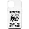 Cool Finnish Lapphund Fun Finnish Lapphu Custodia per iPhone 12/12 Pro Cane Lapphund Finlandese Divertente Lapphund Finlandese