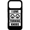 Tontechniker Outfit Veranstaltungstechni Custodia per iPhone 17 Pro Max I love turning knobs Sound Guy Toningegnere