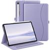 FINTIE Custodia per Samsung Galaxy Tab S10 Lite 2025 10.9/S10 FE 10.9/S9 FE 10.9/S9 11 - Multi-angli Protettiva Case con Tasca Auto Sveglia/Sonno, Lilla Viola