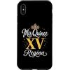 Mis Quince Regina Tees Custodia per iPhone XS Max Mis Quince Regina 15 Quinceanera Messicano Compleanno XV Festa