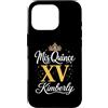 Mis Quince Kimberly Tees Custodia per iPhone 16 Pro Mis Quince Kimberly 15 Quinceanera Messicano Compleanno XV Festa