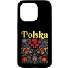 Poland Heritage Gifts Co Custodia per iPhone 15 Pro Polonia Polska Pride Retro Vintage Heritage Design