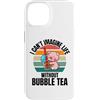 Retro Pig I Can't Imagine Life Without B Custodia per iPhone 14 Simpatico maiale retrò Non riesco a immaginare la vita senza Bubble Tea