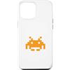 Obvious Designs Custodia per iPhone 12 Pro Max Retro Pixel Alien 8-Bit Space Gamer Art classico stile arcade