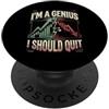 Wall Street Trading Investor Designs Investitore del mercato azionario Divertente Day Trader Trading azionario PopSockets PopGrip Adesivo