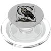 Demonique Tees and Ars Goetia Demon Gift Stolas Monarca del Cielo di Mezzanotte PopSockets PopGrip per MagSafe
