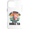 Retro Pig I Can't Imagine Life Without B Custodia per iPhone 16 Pro Max Simpatico maiale retrò Non riesco a immaginare la vita senza Bubble Tea
